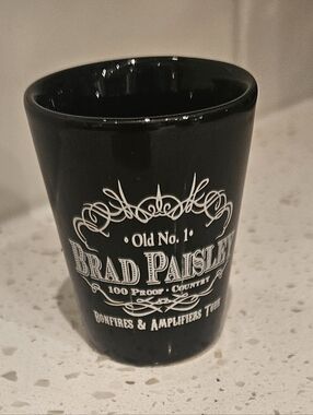 Brad Paisley Shotglass, Vintage Y2K, NEW